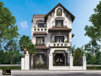 THIẾT KẾ BIỆT THỰ - VINHOMES RIVERSIDE LONG BIÊN